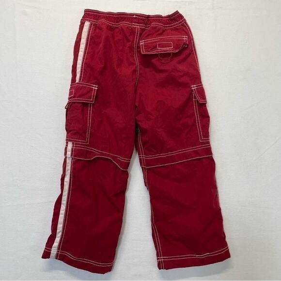 Cherokee Red Cargo Pants lined boys Size XS 4-5 - Picture 3 of 5